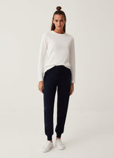 Ovs Plush Joggers With Drawstring